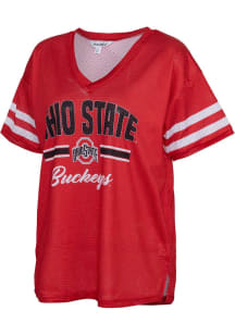 Ohio State Buckeyes Womens Kickoff Fashion Football Jersey - Red