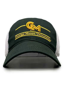George Mason University Green Circle Logo Mens Knit Hat
