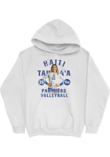 Haiti Tautua’a Pitt Panthers Mens White Glory Hoodie Player Hood
