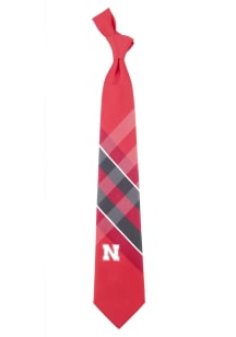 Nebraska Cornhuskers Grid Neck Mens Tie