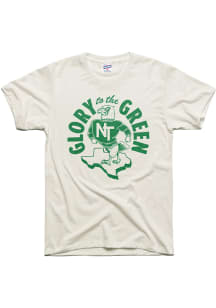 Charlie Hustle North Texas Mean Green Natural Glory Vintage Short Sleeve Fashion T Shirt