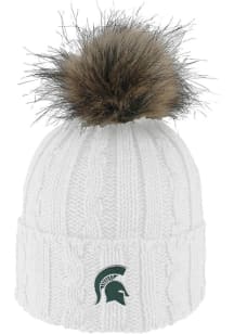 LogoFit Michigan State Spartans White Alps Womens Knit Hat