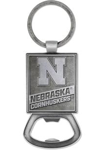 Nebraska Cornhuskers Pewter Keychain -