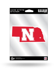 Nebraska Cornhuskers Home State Stickers -