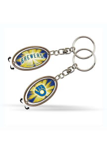 Milwaukee Brewers Spinner Lanyard - Blue
