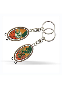 Milwaukee Bucks Spinner Lanyard - Green