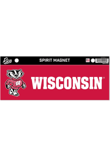 Wisconsin Badgers 3x10 Spirit Magnet