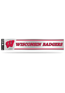 Wisconsin Badgers 3x17 Tailgate Stickers -