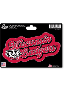 Wisconsin Badgers  Auto Decal -
