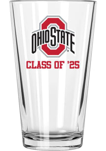 Ohio State Buckeyes Class of 2025 16 oz Pint Glass - White