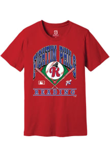 Summit Sportswear Reading Fightin Phils Red Homefield Short Sleeve Fashion T Shirt