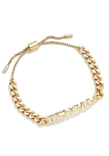 BaubleBar Cincinnati Bengals Curb Chain Pull Tie Womens Bracelet