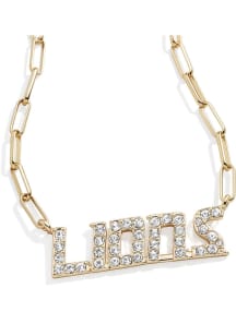 BaubleBar Detroit Lions Chain Womens Necklace