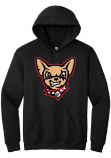 Summit Sportswear El Paso Chihuahuas Mens Black Primary Logo Long Sleeve Hoodie
