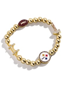 BaubleBar Pittsburgh Steelers Mixed Icon Pisa Womens Bracelet
