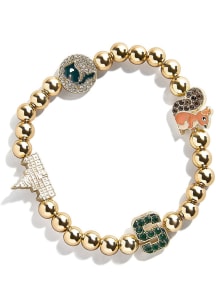 BaubleBar Michigan State Spartans Mixed Icon Pisa Womens Bracelet