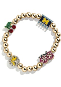BaubleBar Michigan Wolverines Mixed State Icon Pisa Womens Bracelet