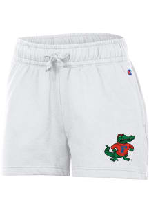 Champion Florida Gators Womens White Powerblend Shorts