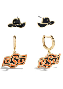 Oklahoma State Cowboys Set of 2 Womens Earrings