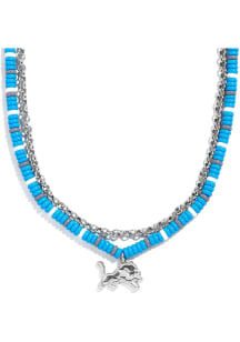 BaubleBar Detroit Lions Beaded Womens Necklace