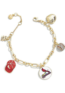 BaubleBar St Louis Cardinals Charm Womens Bracelet