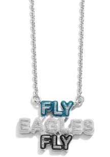 BaubleBar Philadelphia Eagles Enamel Slogan Womens Necklace