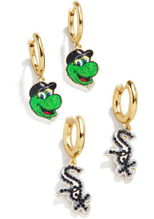 Chicago White Sox Set of 2 Womens Earrings