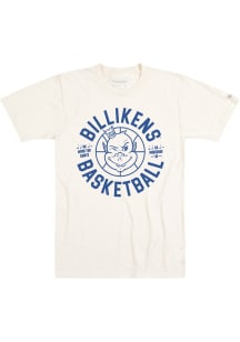 Homefield Saint Louis Billikens Natural Retro Basketball Short Sleeve Fashion T Shirt