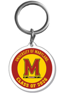 Maryland Terrapins 2026 Acrylic Keychain - Red