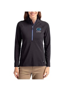 Cutter and Buck Florida Gators Womens Blue Alumni Adapt Eco Qtr Zip Pullover