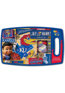 Kansas Jayhawks Retro Cutting Board