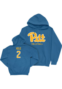 Maaike Heilig Pitt Panthers Mens Blue NIL Script Player Hood