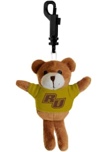 Rowan University Bear Keychain - Brown