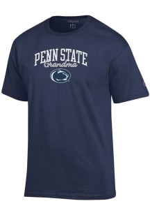 Champion Penn State Nittany Lions Navy Blue Grandma Script Jersey Short Sleeve T Shirt