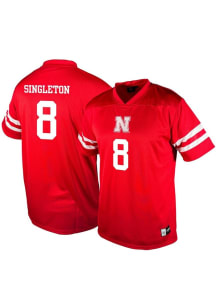 Genuine Collective Nebraska Cornhuskers Red NIL Football Jersey
