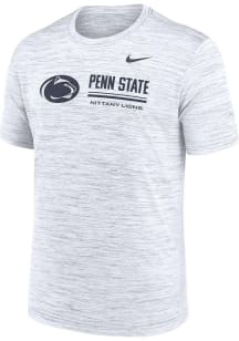 Nike Penn State Nittany Lions White DriFit Velocity Short Sleeve T Shirt