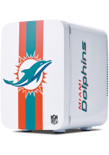 Miami Dolphins White Fan Cave Mini Refrigerator