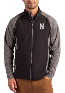 Cutter and Buck Northwestern Wildcats Mens Purple Adapt Eco Medium Weight Jacket