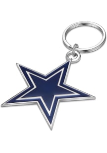 Dallas Cowboys Logo Keychain - Blue