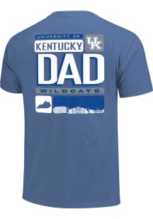 Kentucky Wildcats Blue Tiles Dad Short Sleeve T Shirt