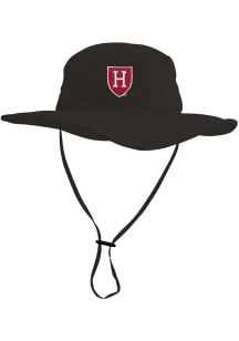 LogoFit Harvard Crimson Black Boonie Mens Bucket Hat