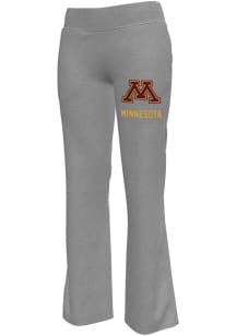 Champion Minnesota Golden Gophers Womens Fit 'N' Flare Grey Sweatpants