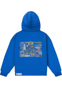 Pennant Apparel Co. Pitt Panthers Mens Blue Pittsburgh Long Sleeve Hoodie