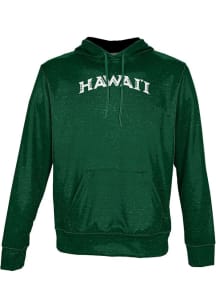 ProSphere Hawaii Warriors Youth Green Heather Long Sleeve Hoodie