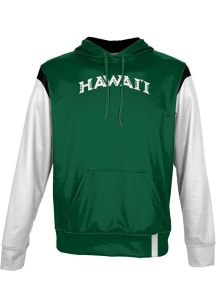 ProSphere Hawaii Warriors Youth Green Tailgate Long Sleeve Hoodie