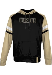 ProSphere Purdue Boilermakers Youth Black Old School Long Sleeve Hoodie