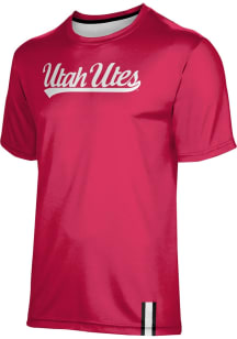 ProSphere Utah Utes Youth Red Solid Short Sleeve T-Shirt