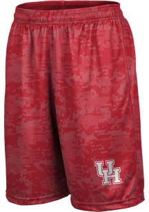 ProSphere Houston Cougars Mens Red Digital Shorts