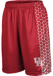 ProSphere Houston Cougars Mens Red Geometric Shorts