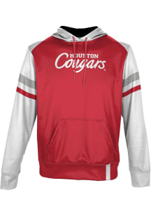 ProSphere Houston Cougars Mens Red Old School Long Sleeve Hoodie